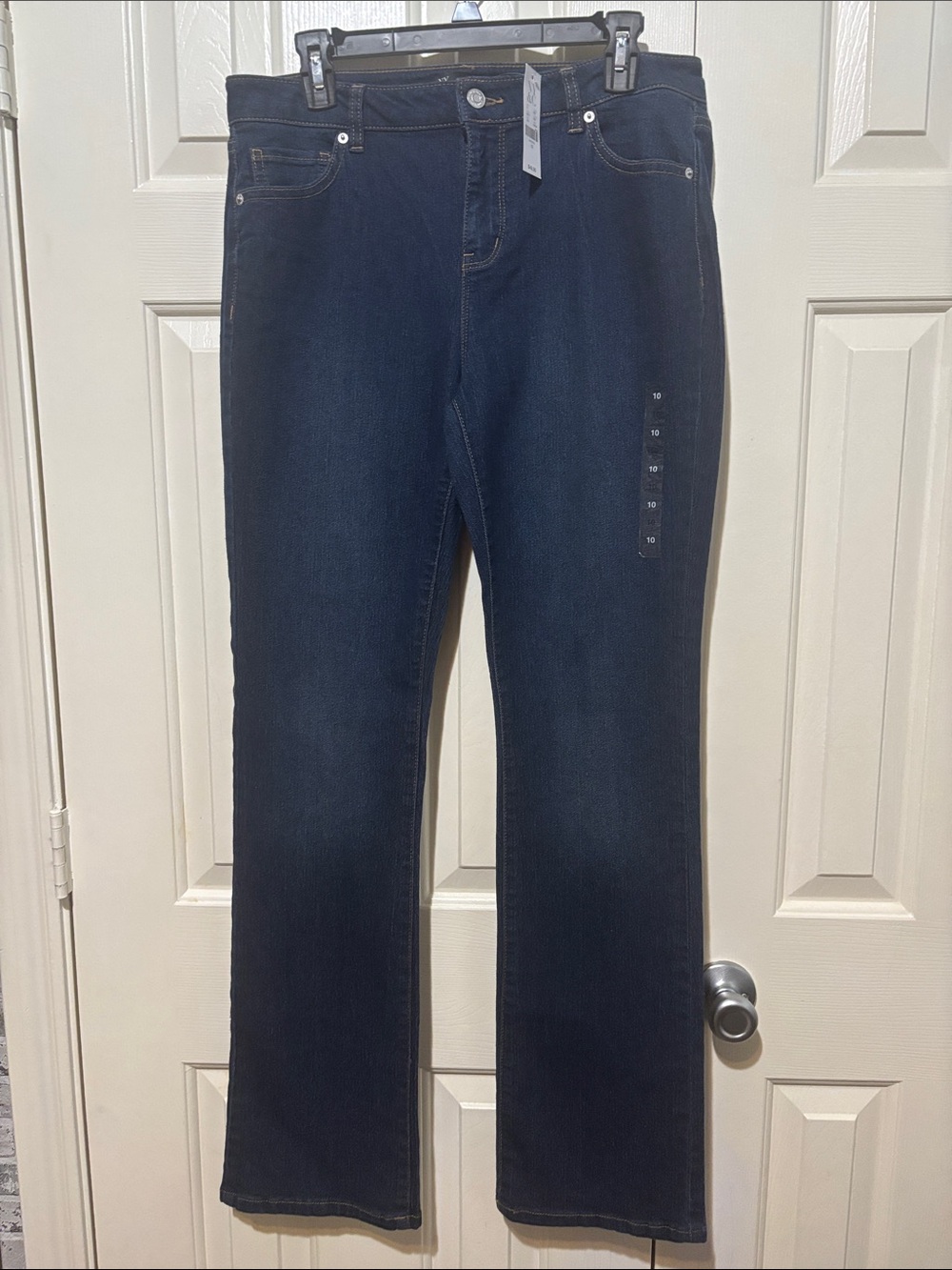 New York & Company Dark Blue slight boot cut Jeans